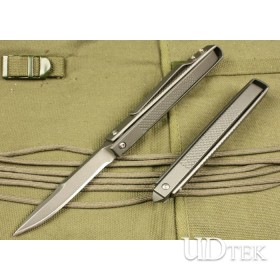 Specially Designed 440 Stainless Steel Roll Pen Knife Multifunction Tool with Metal Handle UDTEK00477